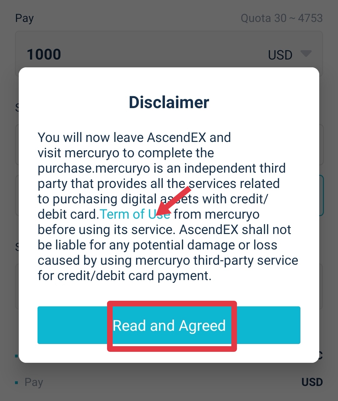 How to Get Started with mercuryo for Fiat Payment【APP】 AscendEX